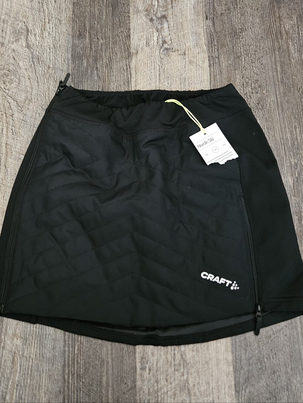 Craft Storm Thermal Black Quilted Skirt